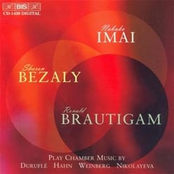 Duruflé, Hahn, Weinberg, Nikolayeva: chamber music