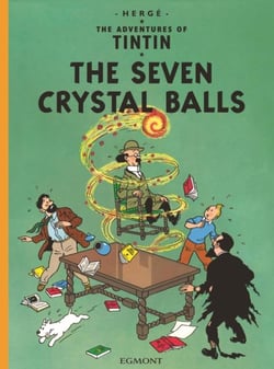 Tintin the seven crystal balls