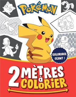 Pokémon - 2 mètres à colorier