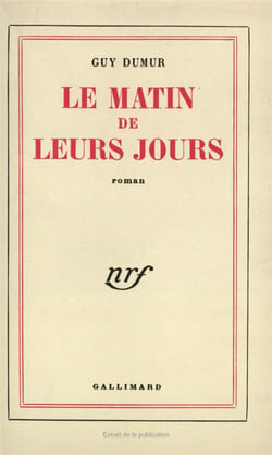 Le matin de leurs jours