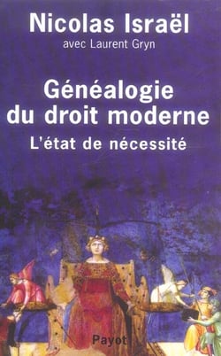 Généalogie du droit moderne