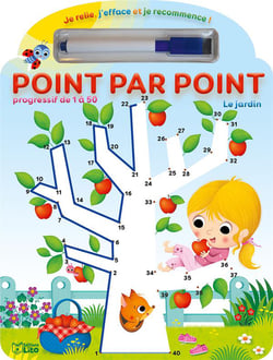 Point par point - le jardin - progressif de 1 à 50