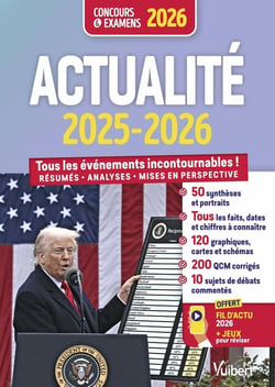 Actualité 2025-2026 - Concours et examens - Fil d'actu 2026 et jeux interactifs offerts : Tous les événements incontournables - Résumés, analyses et mises en perspective