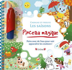 Pinceau magique - Cherche-et-trouve - Les saisons