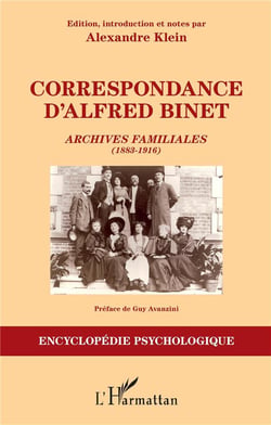 Correspondance d'Alfred Binet - archives familiales (1883-1916)