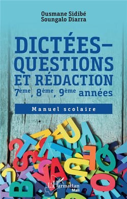 Dictées - questions et redaction 7ème, 8ème, 9ème années - manuel scolaire
