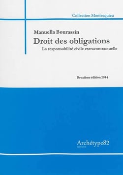 Droit des obligations - la responsabilité civile extracontractuelle (2e édition)