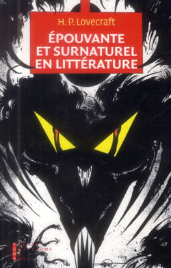 Epouvante et surnaturel en littérature