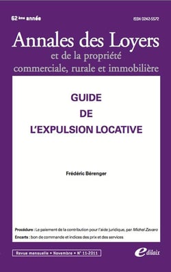 Guide de l'expulsion locative