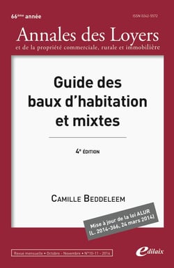 Guide des baux d'habitation et mixtes