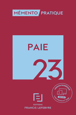 Mémento pratique : paie (édition 2023)