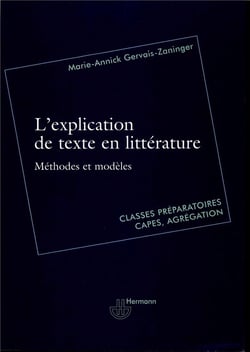L'explication de texte en littérature