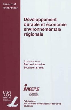 Developpement durable et economie environnementale regionale