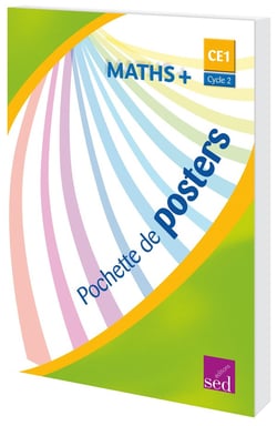 MATHS + : posters CE1 (édition 2017)