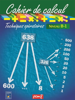 Cahier de calcul cycle 3 niveau 1a