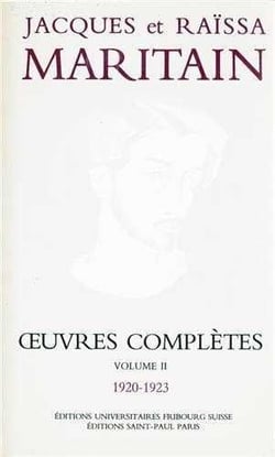 Oeuvres complètes Maritain II