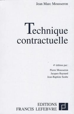 Technique contractuelle (4e édition)