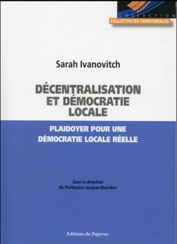 Decentralisation et democratie locale