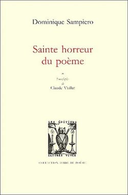 Sainte horreur du poeme