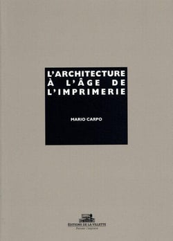 L'architecture à l'âge de l'imprimerie