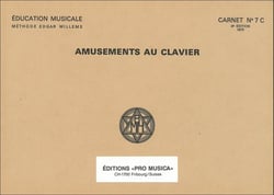 Amusements au clavier, carnet n°7c