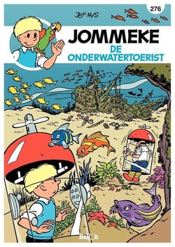 Jommeke strip t.276 de onderwatertoerist 276