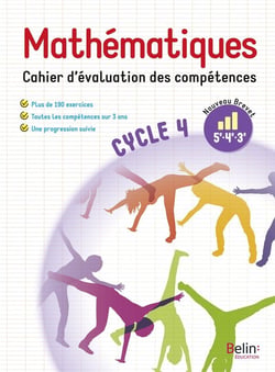 Maths cycle 4 - cahier d'évaluation des compétences