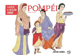 Pompéi Cahier de Dessin Animé
