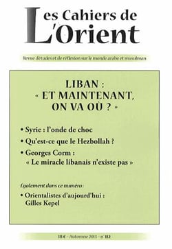 CAHIERS DE L'ORIENT n.112 : Algérie