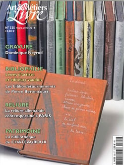 Art et métiers du livre N°325 Gravure  Mars/avril 2018
