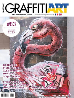 Graffiti Art n°83 : La paix en ligne de mire du Street Art - Juin/Juillet 2025