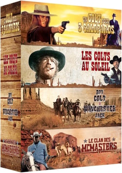 Western n° 2 : Un Colt pour 3 salopards + Les Colts au soleil + Roy Colt & Winchester Jack + Le Clan des McMasters