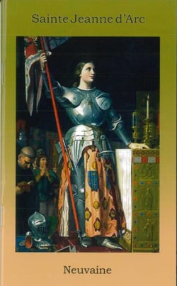 Livret de neuvaine à Sainte Jeanne d'Arc