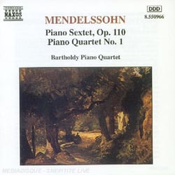 Piano Quartet N 1-Sextet Op 110