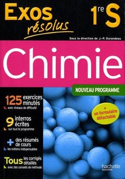 Exos résolus - chimie - 1ère s