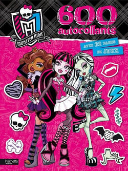 Monster high - 600 autocollants