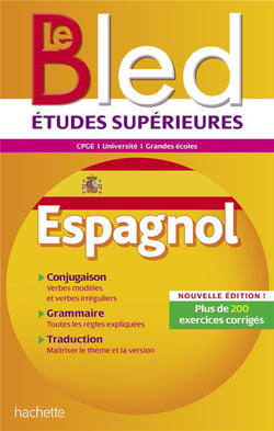Le Bled études supérieures : espagnol