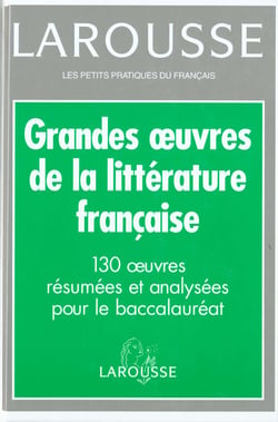 Les grandes oeuvres de la litterature francaise