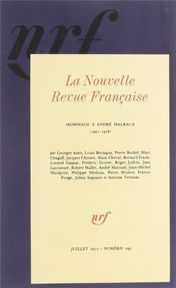 Hommage a andre malraux - (1901-1976)