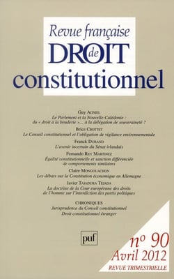 RFDC 2012, n° 90
