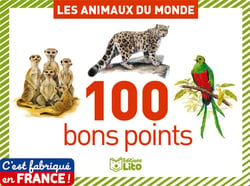 100 BONS POINTS ANIMAUX MONDE