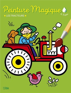 Peinture magique les tracteurs