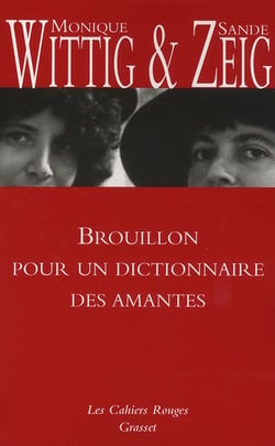 Brouillon pour un dictionnaire des amantes