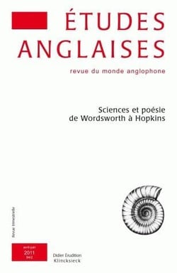 Etudes anglaises n.64.2 : sciences et poésies de Wordsworth à Hopkins