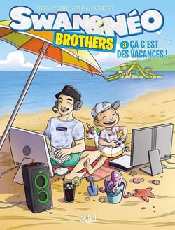 Swan et Néo brothers Tome 3 : ça c'est des vacances !