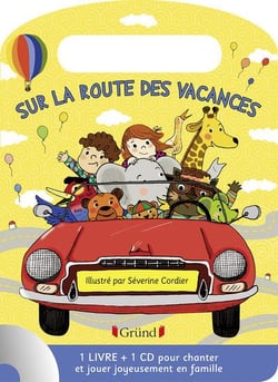 Sur La Route Des Vacances (Livre + Cd)