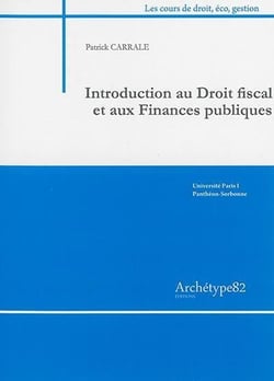 Introduction au droit fiscal et aux finances publiques