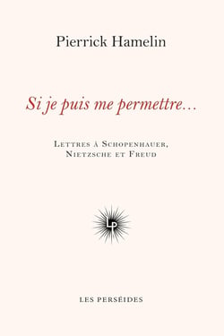 Si je puis me permettre... : lettres à Schopenhauer, Nietzsche et Freud
