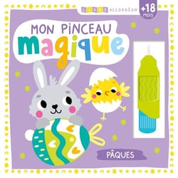 Livre accordéon : Mon pinceau magique - Pâques