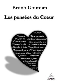 Les pensées du coeur : recueil de poésie